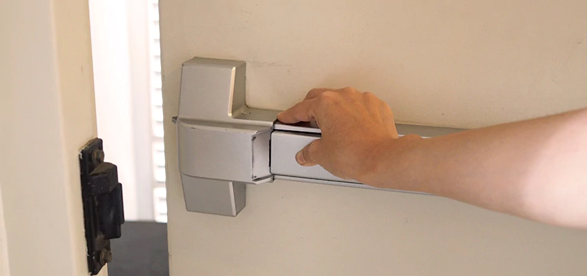 Roller Gate Panic Bar Installation in El Centro, California
